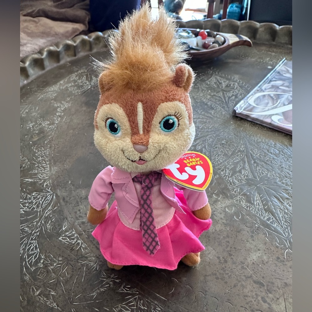Ty 2001 Beanie Babies Alvin and the Chipmunks The Sequel - BRITTANY - with tags